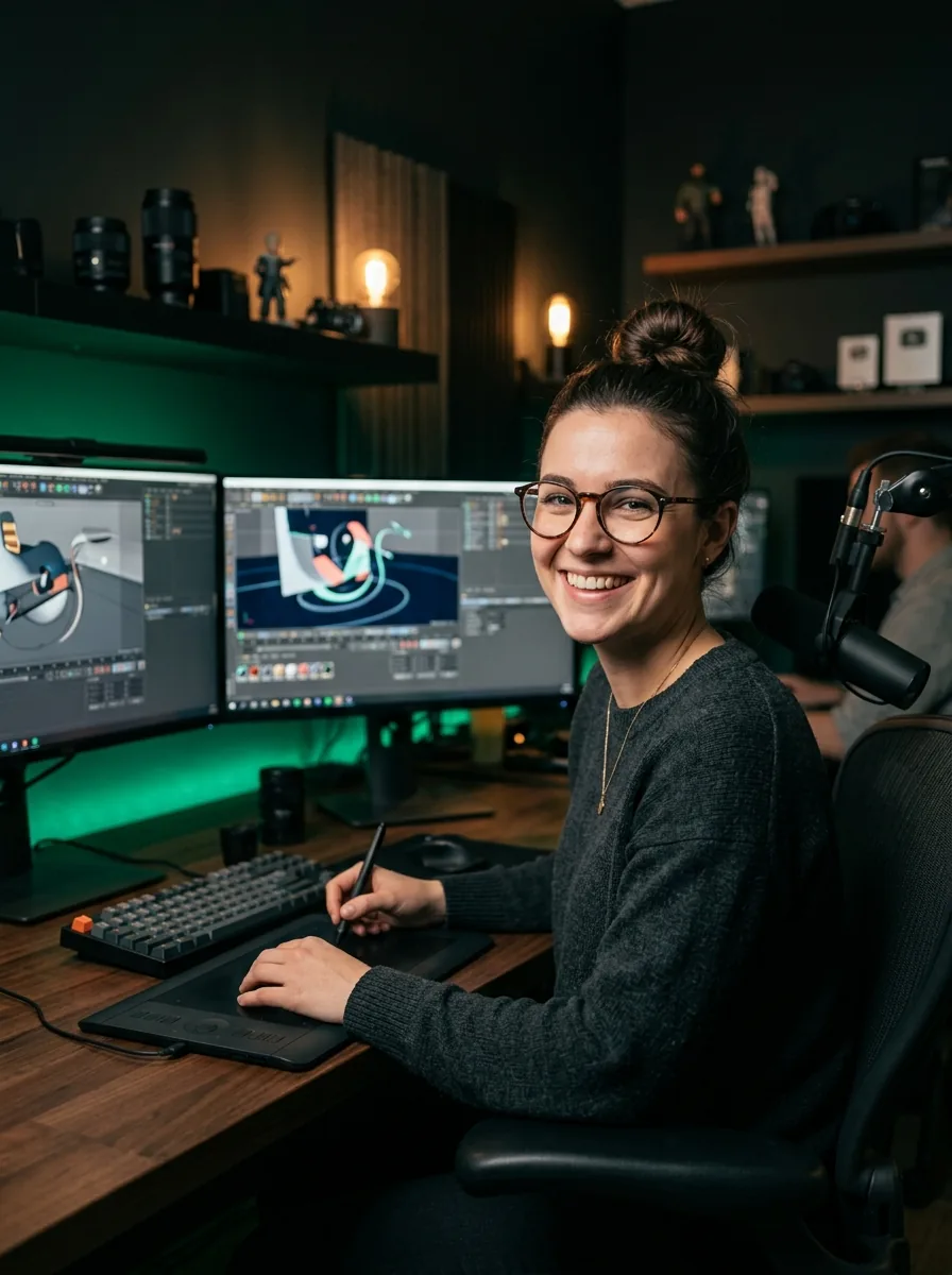 Creatix 3D Motion Animator at workstation